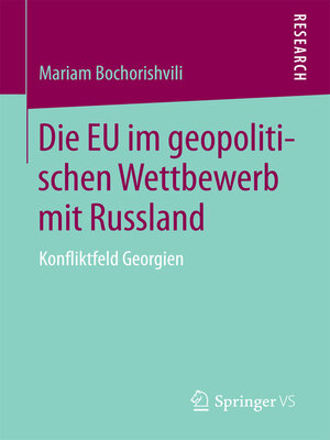 cover image of Die EU im geopolitischen Wettbewerb mit Russland